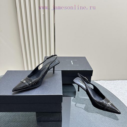 Top quality 𝗦𝗔𝗜𝗡𝗧𝗟𝗔𝗨𝗥𝗘𝗡 * 23/Autumn/Winter YSL Saint Laurent pointed high heelsOnly YSL unde51dmozz8 - Image 4