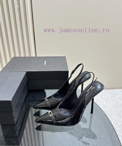 Top quality 𝗦𝗔𝗜𝗡𝗧𝗟𝗔𝗨𝗥𝗘𝗡 * 23/Autumn/Winter YSL Saint Laurent pointed high heelsOnly YSL undesrym8tsd