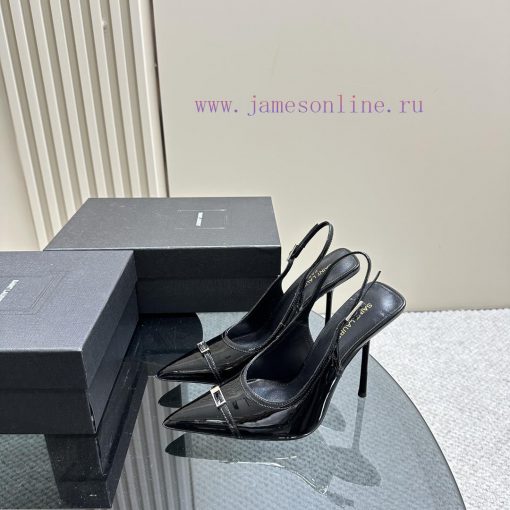 Top quality 𝗦𝗔𝗜𝗡𝗧𝗟𝗔𝗨𝗥𝗘𝗡 * 23/Autumn/Winter YSL Saint Laurent pointed high heelsOnly YSL undesrym8tsd