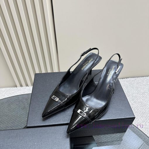 Top quality 𝗦𝗔𝗜𝗡𝗧𝗟𝗔𝗨𝗥𝗘𝗡 * 23/Autumn/Winter YSL Saint Laurent pointed high heelsOnly YSL unde51dmozz8 - Image 5