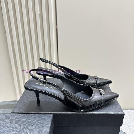 Top quality 𝗦𝗔𝗜𝗡𝗧𝗟𝗔𝗨𝗥𝗘𝗡 * 23/Autumn/Winter YSL Saint Laurent pointed high heelsOnly YSL unde51dmozz8 - Image 6