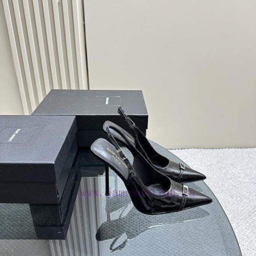 Top quality 𝗦𝗔𝗜𝗡𝗧𝗟𝗔𝗨𝗥𝗘𝗡 * 23/Autumn/Winter YSL Saint Laurent pointed high heelsOnly YSL undesrym8tsd - Image 3