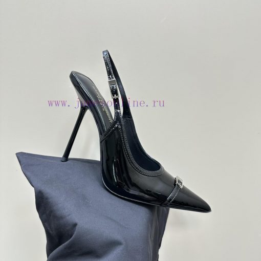 Top quality 𝗦𝗔𝗜𝗡𝗧𝗟𝗔𝗨𝗥𝗘𝗡 * 23/Autumn/Winter YSL Saint Laurent pointed high heelsOnly YSL undesrym8tsd - Image 8