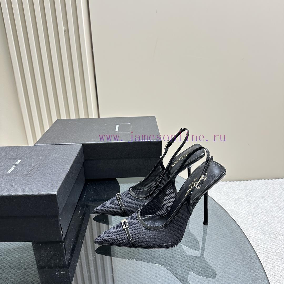 Top quality 𝗦𝗔𝗜𝗡𝗧𝗟𝗔𝗨𝗥𝗘𝗡 * 23/Autumn/Winter YSL Saint Laurent pointed high heelsOnly YSL undeaaf3pxo3 - Image 2