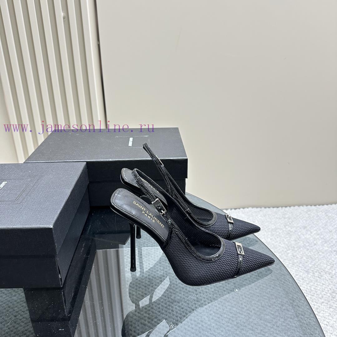 Top quality 𝗦𝗔𝗜𝗡𝗧𝗟𝗔𝗨𝗥𝗘𝗡 * 23/Autumn/Winter YSL Saint Laurent pointed high heelsOnly YSL undeaaf3pxo3 - Image 3