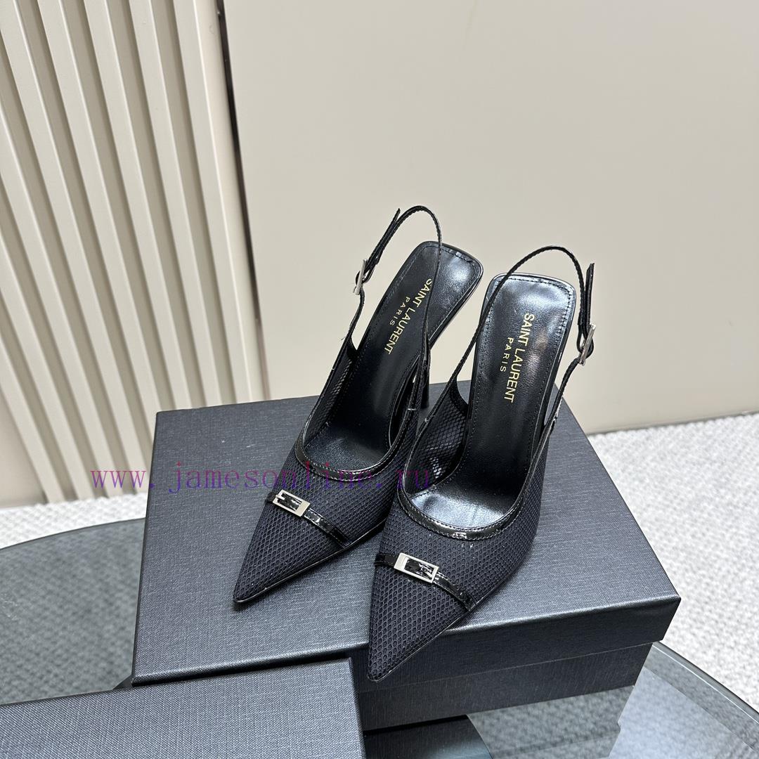 Top quality 𝗦𝗔𝗜𝗡𝗧𝗟𝗔𝗨𝗥𝗘𝗡 * 23/Autumn/Winter YSL Saint Laurent pointed high heelsOnly YSL undeaaf3pxo3 - Image 5