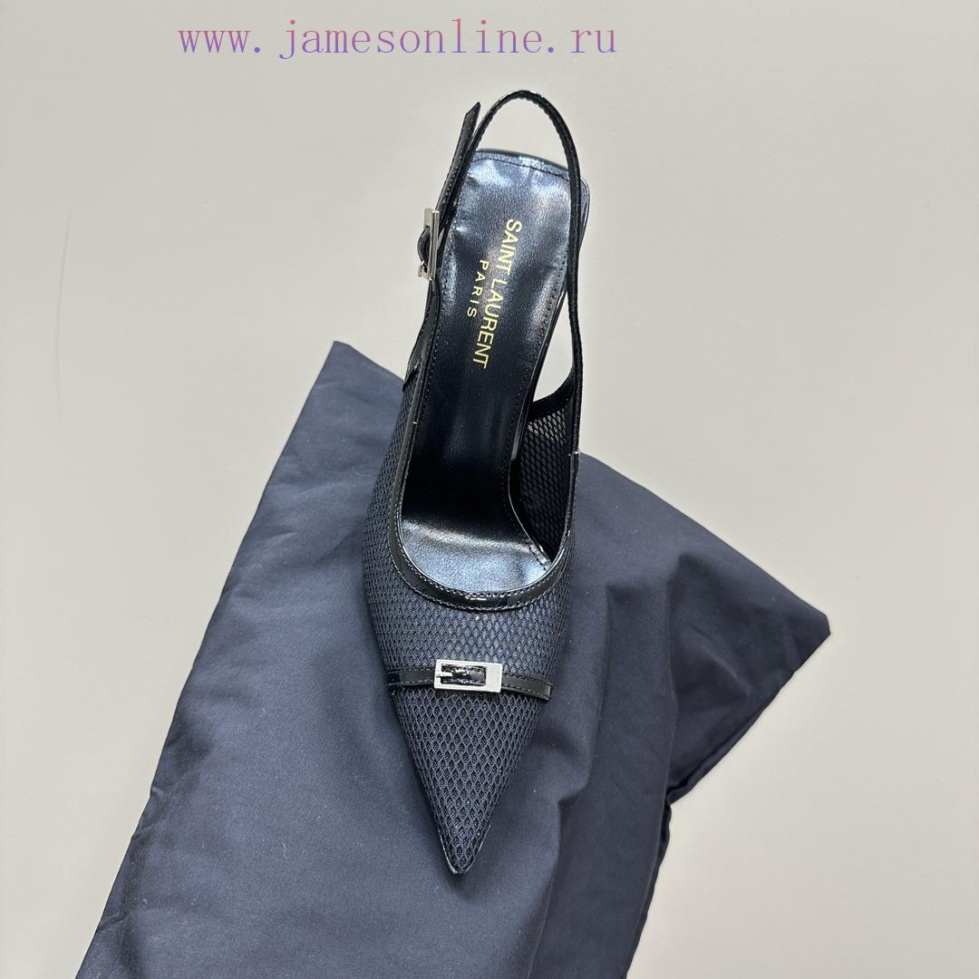 Top quality 𝗦𝗔𝗜𝗡𝗧𝗟𝗔𝗨𝗥𝗘𝗡 * 23/Autumn/Winter YSL Saint Laurent pointed high heelsOnly YSL undeaaf3pxo3 - Image 7