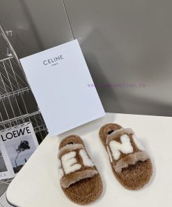 CELINE classic autumn and winter fur mop with numerous internet famous stars planting grass.sffgc168