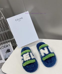 CELINE classic autumn and winter fur mop with numerous internet famous stars planting grass.bd09pyw0