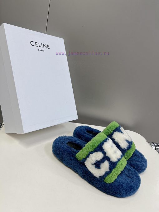 CELINE classic autumn and winter fur mop with numerous internet famous stars planting grass.bd09pyw0 - Image 3