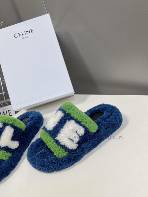 CELINE classic autumn and winter fur mop with numerous internet famous stars planting grass.bd09pyw0 - Image 4
