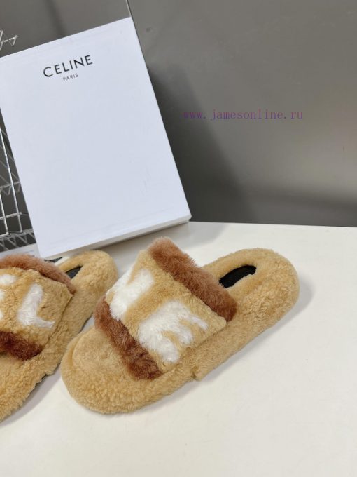 CELINE classic autumn and winter fur mop with numerous internet famous stars planting grass.6yjd701j - Image 4