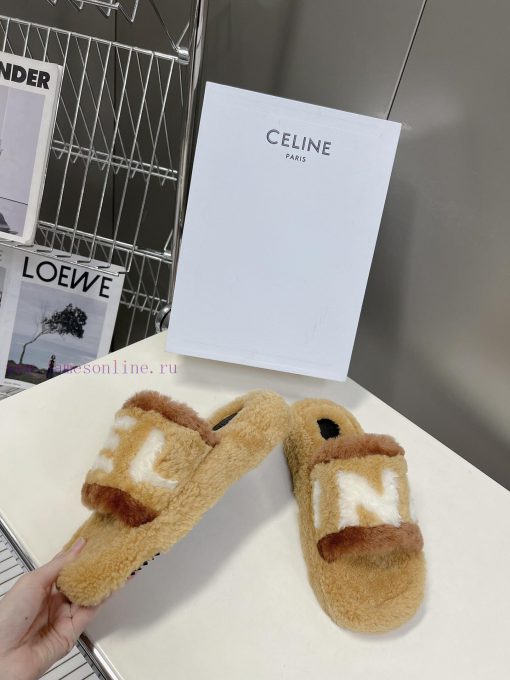 CELINE classic autumn and winter fur mop with numerous internet famous stars planting grass.6yjd701j - Image 5