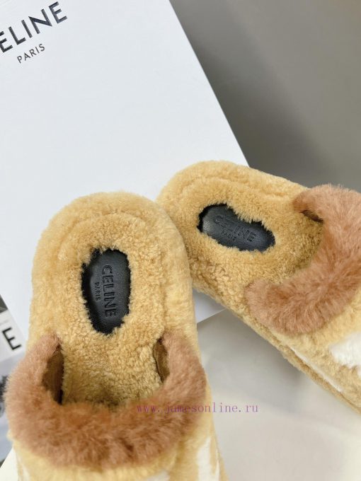 CELINE classic autumn and winter fur mop with numerous internet famous stars planting grass.6yjd701j - Image 10
