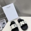 CELINE classic autumn and winter fur mop with numerous internet famous stars planting grass.nwthi5d5