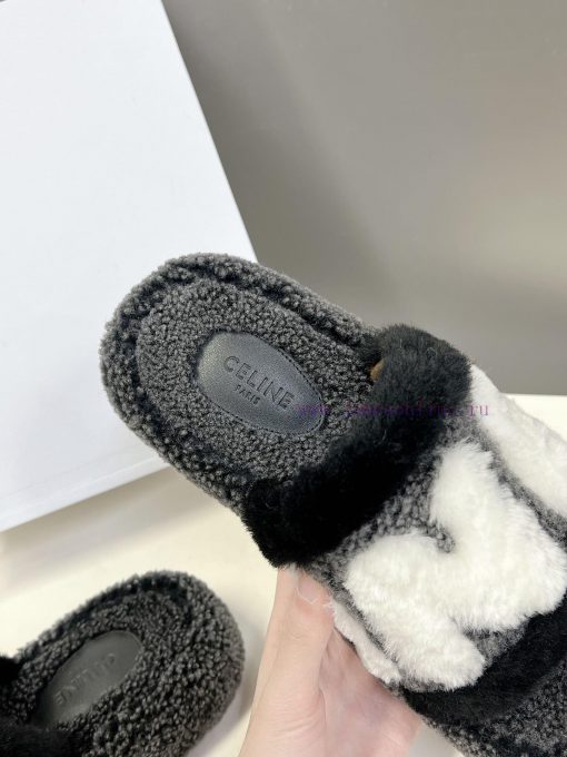 CELINE classic autumn and winter fur mop with numerous internet famous stars planting grass.nwthi5d5 - Image 9