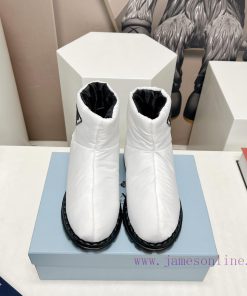 Top tierPRADA's latest runway collection for couples in space cotton boots for autumn and wiuzpkgyoz