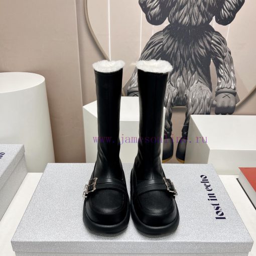 Top tierLost in echo buckle design snow boots seriesFrom a domestic niche designer shoe brannl46egs3 - Image 2