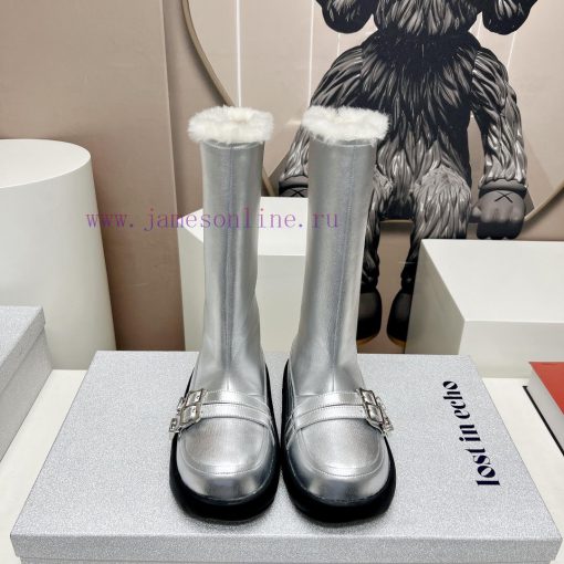 Top tierLost in echo buckle design snow boots seriesFrom a domestic niche designer shoe bran4wfm203a - Image 2