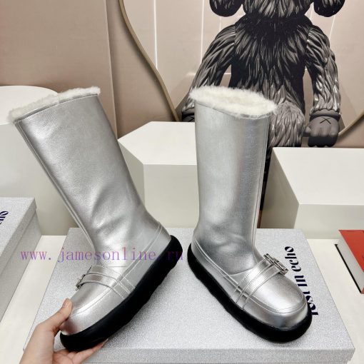 Top tierLost in echo buckle design snow boots seriesFrom a domestic niche designer shoe bran4wfm203a - Image 5