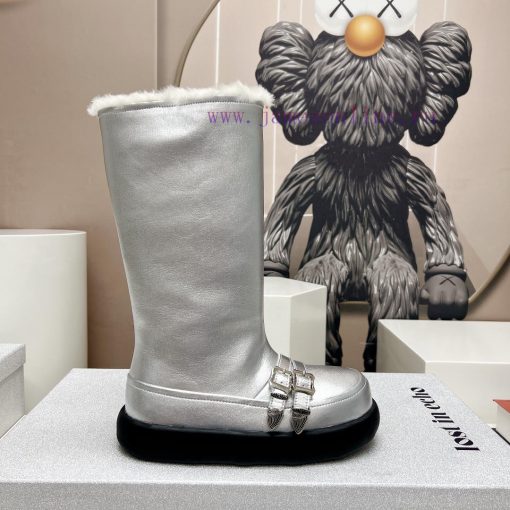 Top tierLost in echo buckle design snow boots seriesFrom a domestic niche designer shoe bran4wfm203a - Image 6