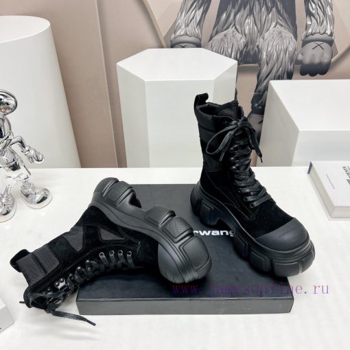 Top tierA * Alexander~Wang Alexander King 2023 vs Autumn/Winter Latest Explosive Martin Bootox68sl9e - Image 8