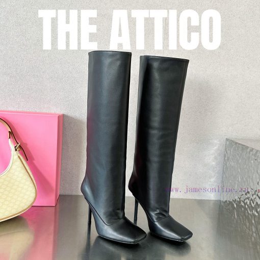 The atticoAtico 𝕋𝕙𝕖 𝕒𝕥𝕥𝕚𝕔𝕠𝟐𝟎𝟐𝟑𝑭𝒘 New style 𝙨𝙞𝙚𝙣𝙣𝙖 square toe bootsAttico is the inventor of n201soph - Image 2