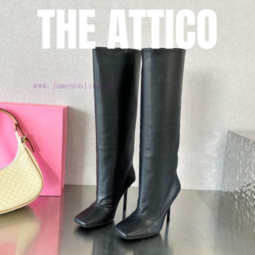 The atticoAtico 𝕋𝕙𝕖 𝕒𝕥𝕥𝕚𝕔𝕠𝟐𝟎𝟐𝟑𝑭𝒘 New style 𝙨𝙞𝙚𝙣𝙣𝙖 square toe bootsAttico is the inventor of n201soph - Image 4
