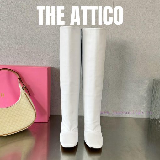 The atticoAtico 𝕋𝕙𝕖 𝕒𝕥𝕥𝕚𝕔𝕠𝟐𝟎𝟐𝟑𝑭𝒘 New style 𝙨𝙞𝙚𝙣𝙣𝙖 square toe bootsAttico is the inventor of ywb1ywok - Image 3