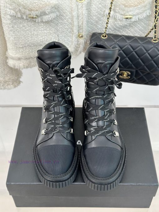 Chanel Classic Autumn/Winter StrapHot selling diamond grid short bootsThe three-dimensional 4u2kcbqt - Image 5