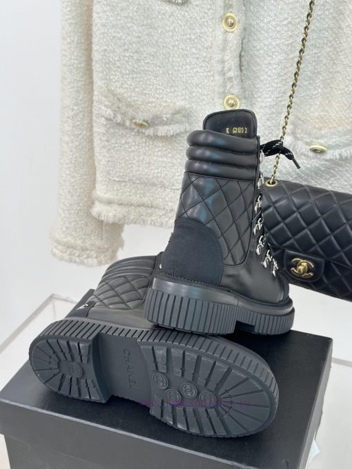 Chanel Classic Autumn/Winter StrapHot selling diamond grid short bootsThe three-dimensional 4u2kcbqt - Image 10