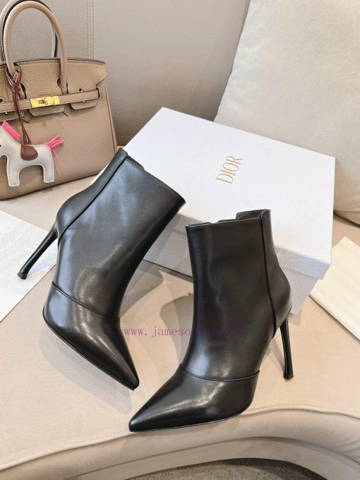 Dio.r Dior 2023 autumn new pointed short boots with lucky pentagram heel and sexiness indexUnl4uemjb - Image 6