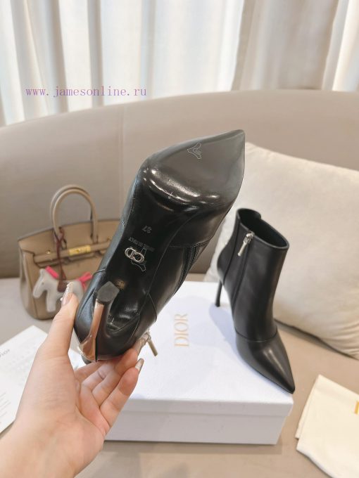 Dio.r Dior 2023 autumn new pointed short boots with lucky pentagram heel and sexiness indexUnl4uemjb - Image 10