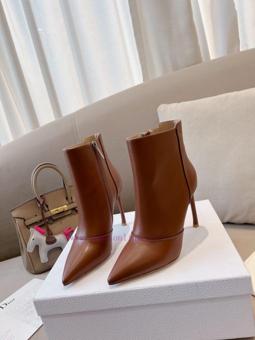 Dio.r Dior 2023 autumn new pointed short boots with lucky pentagram heel and sexiness indexU03v02m0k - Image 3