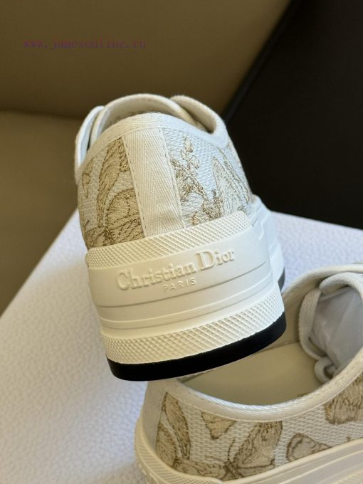 Dior 24 Early Spring Red soled Embroidered SneakersThe thickened sole is really thoughtful, 2zzmgr2i - Image 8
