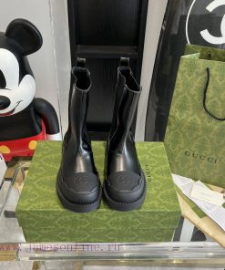 Gucci 23 New Thick Bottom Wave Flower Short BootsOriginal outsole mold 11 replica TPU outsoldqftfzdv