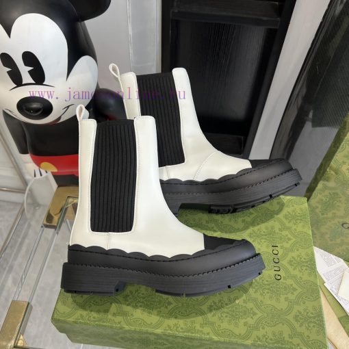 Gucci 23 New Thick Bottom Wave Flower Short BootsOriginal outsole mold 11 replica TPU outsolvzkuiz0b - Image 6