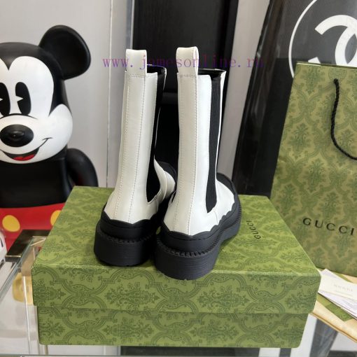 Gucci 23 New Thick Bottom Wave Flower Short BootsOriginal outsole mold 11 replica TPU outsolvzkuiz0b - Image 8
