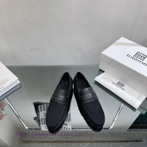 TOTEM's niche brand has launched a new round toe loafers series———————————The simple color s5g2oljhr - Image 2