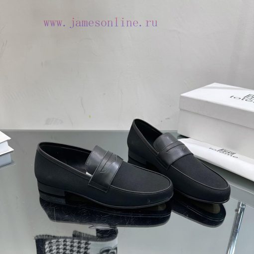 TOTEM's niche brand has launched a new round toe loafers series———————————The simple color s5g2oljhr - Image 4