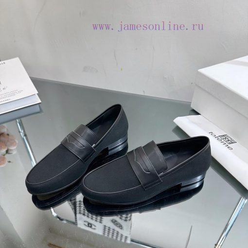 TOTEM's niche brand has launched a new round toe loafers series———————————The simple color s5g2oljhr - Image 6