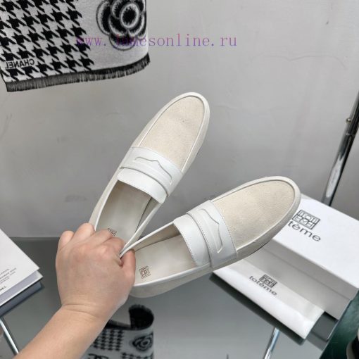 TOTEM's niche brand has launched a new round toe loafers series———————————The simple color s7h4xc1ki - Image 6