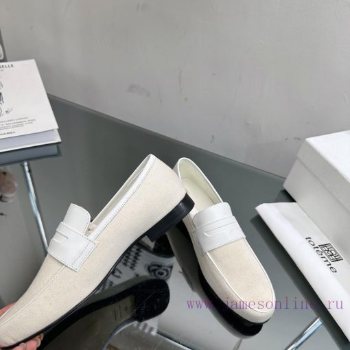TOTEM's niche brand has launched a new round toe loafers series———————————The simple color s7h4xc1ki - Image 8