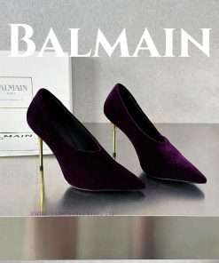 BalmainBalmain𝘽𝙖𝙡𝙢𝙖𝙞𝙣First release 𝘽𝙖𝙡𝙢𝙖𝙞𝙣 Balmain 𝟐𝟎𝟐𝟒𝙨𝙨 Spring/Summer Ruby Velvet Stilettoy75828wa