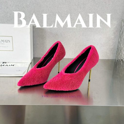 BalmainBalmain𝘽𝙖𝙡𝙢𝙖𝙞𝙣First release 𝘽𝙖𝙡𝙢𝙖𝙞𝙣 Balmain 𝟐𝟎𝟐𝟒𝙨𝙨 Spring/Summer Ruby Lamb Capillary 9mz95ek6 - Image 4