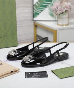 Original GUCCI Classic Edition Lefu Shoes Classic Must Have Boutique Crystal Diamond Double jyznxots