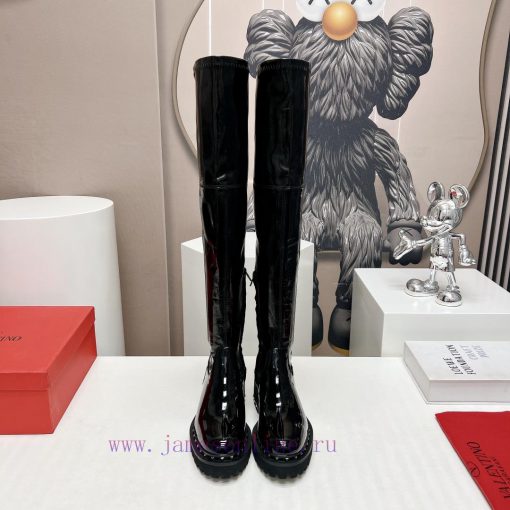 Top tierValentin Tiannu 23vs Autumn/Winter Explosive Boot SeriesRound headed willow nail elal8el3ah9
