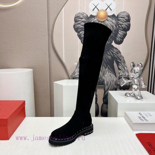 Top tierValentin Tiannu 23vs Autumn/Winter Explosive Boot SeriesRound headed willow nail ela2r0i1a1n - Image 5