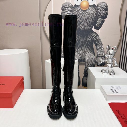 Top tierValentin Tiannu 23vs Autumn/Winter Explosive Boot SeriesRound headed willow nail elal8el3ah9 - Image 2