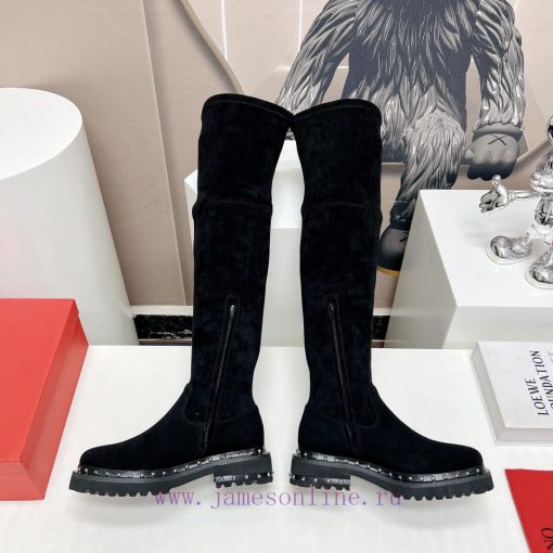 Top tierValentin Tiannu 23vs Autumn/Winter Explosive Boot SeriesRound headed willow nail ela2r0i1a1n - Image 8